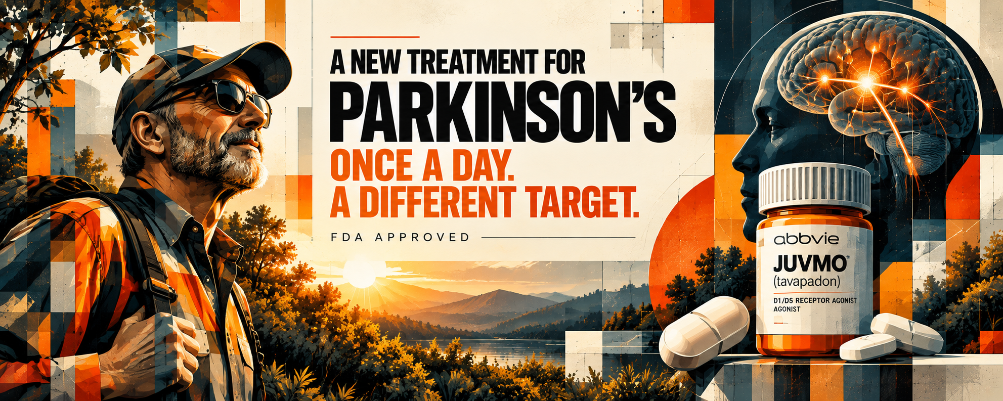 A new once-daily Parkinson's treatment targets specific dopamine receptors.